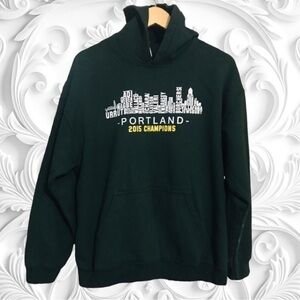 Portland 2015 Champions Hoodie Sweatshirt Size Large